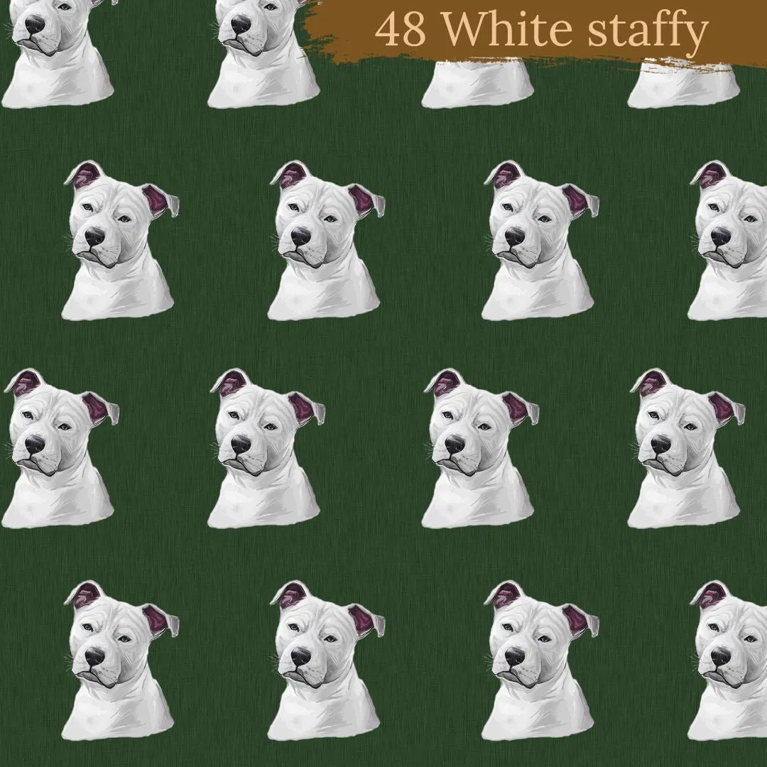 Dog Breeds shorts with rolled cuffs 0-4 years