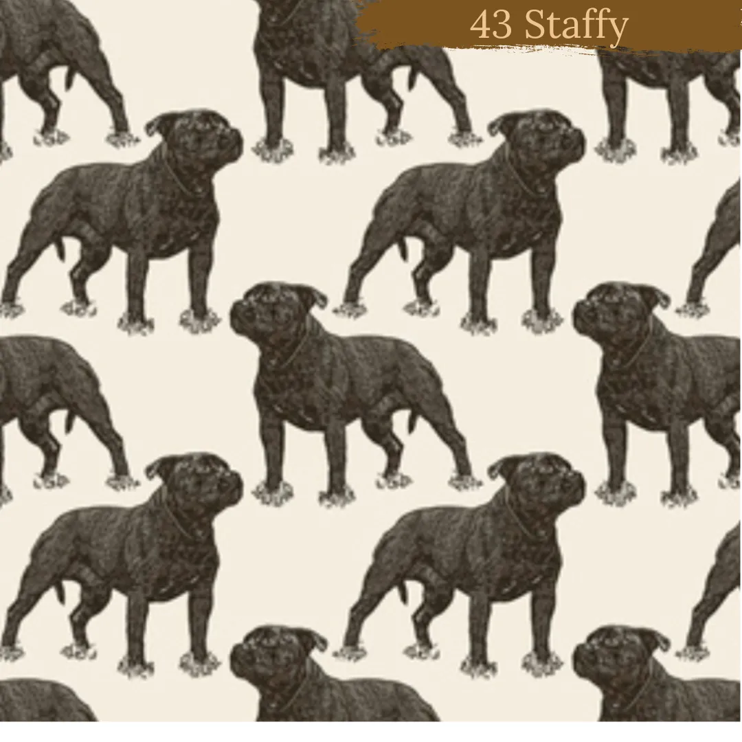 Dog Breeds shorts with rolled cuffs 0-4 years