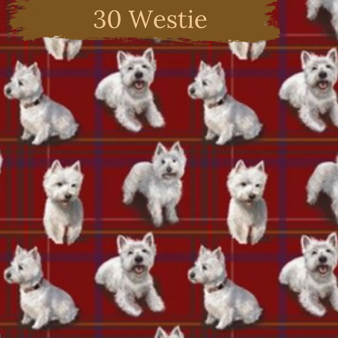 Dog Breeds shorts with rolled cuffs 0-4 years