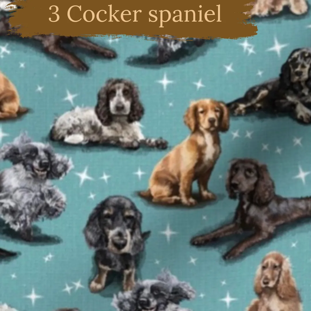 Dog Breeds shorts with rolled cuffs 0-4 years