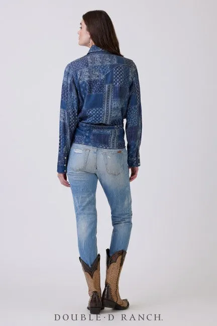 Double D Ranchwear Settler's Patch Top
