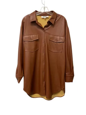 Dress Casual Short By Bb Dakota In Brown, Size: S