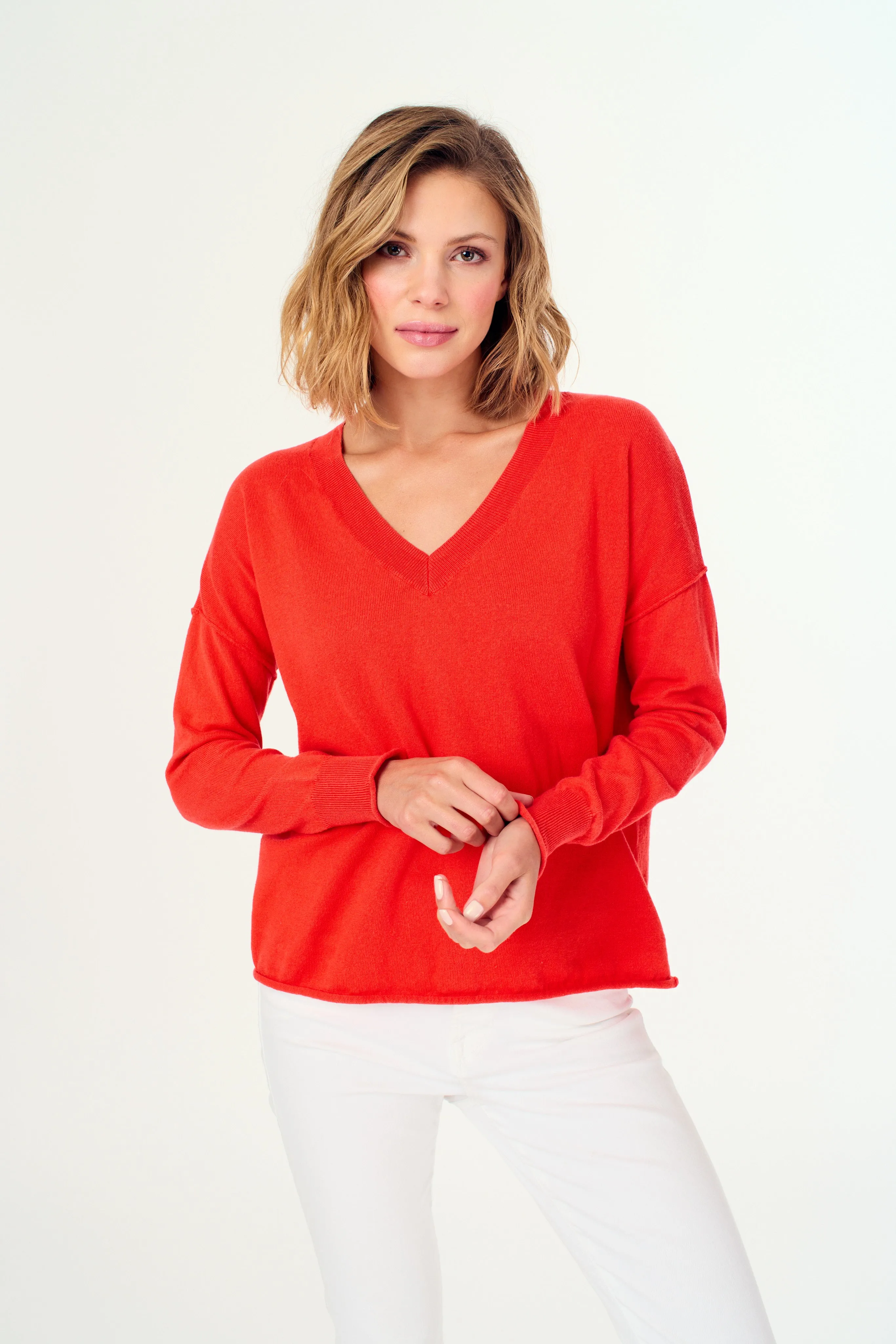 Easy V-Neck Sweater