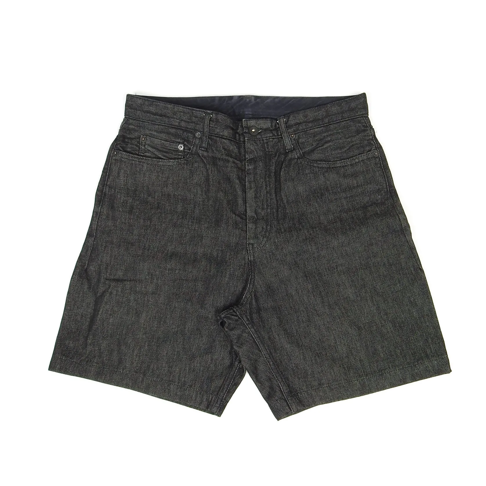 Engineered Garments Black Denim Shorts Size Medium
