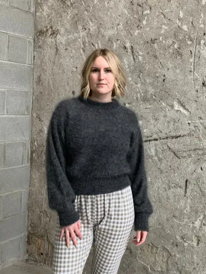 EROS gray mohair sweater