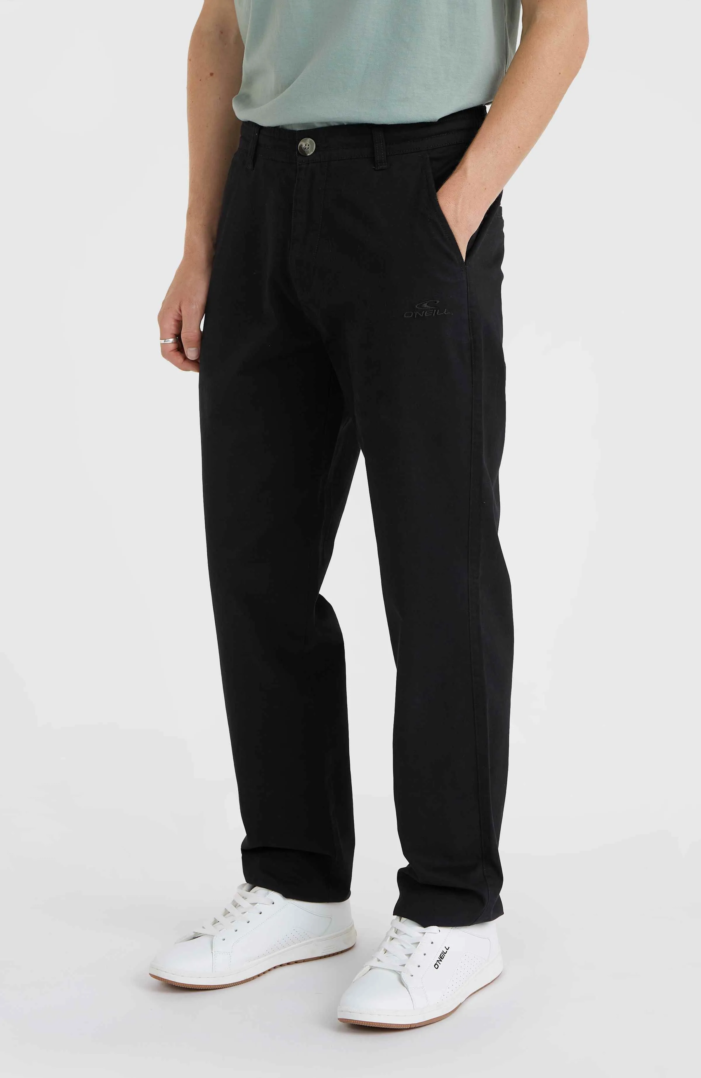 Essentials Chino-Hose | Raven