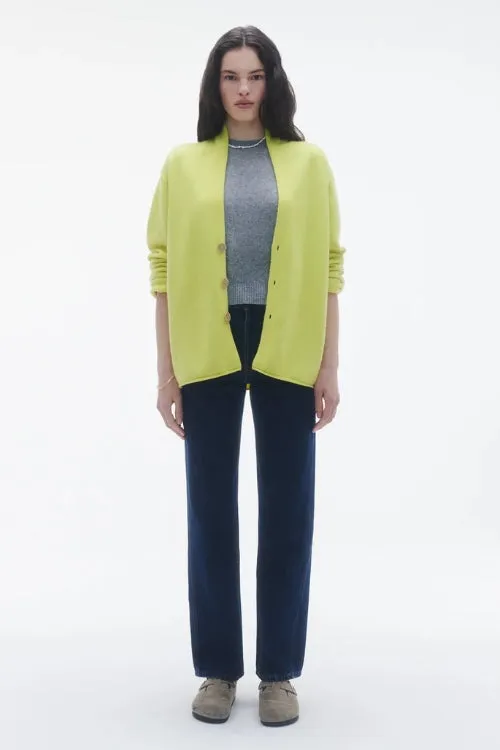 Everywear Cardigan Lemon