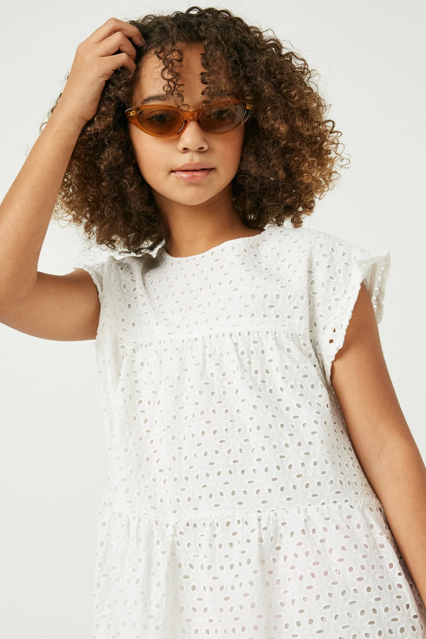 Flutter Sleeve Dress