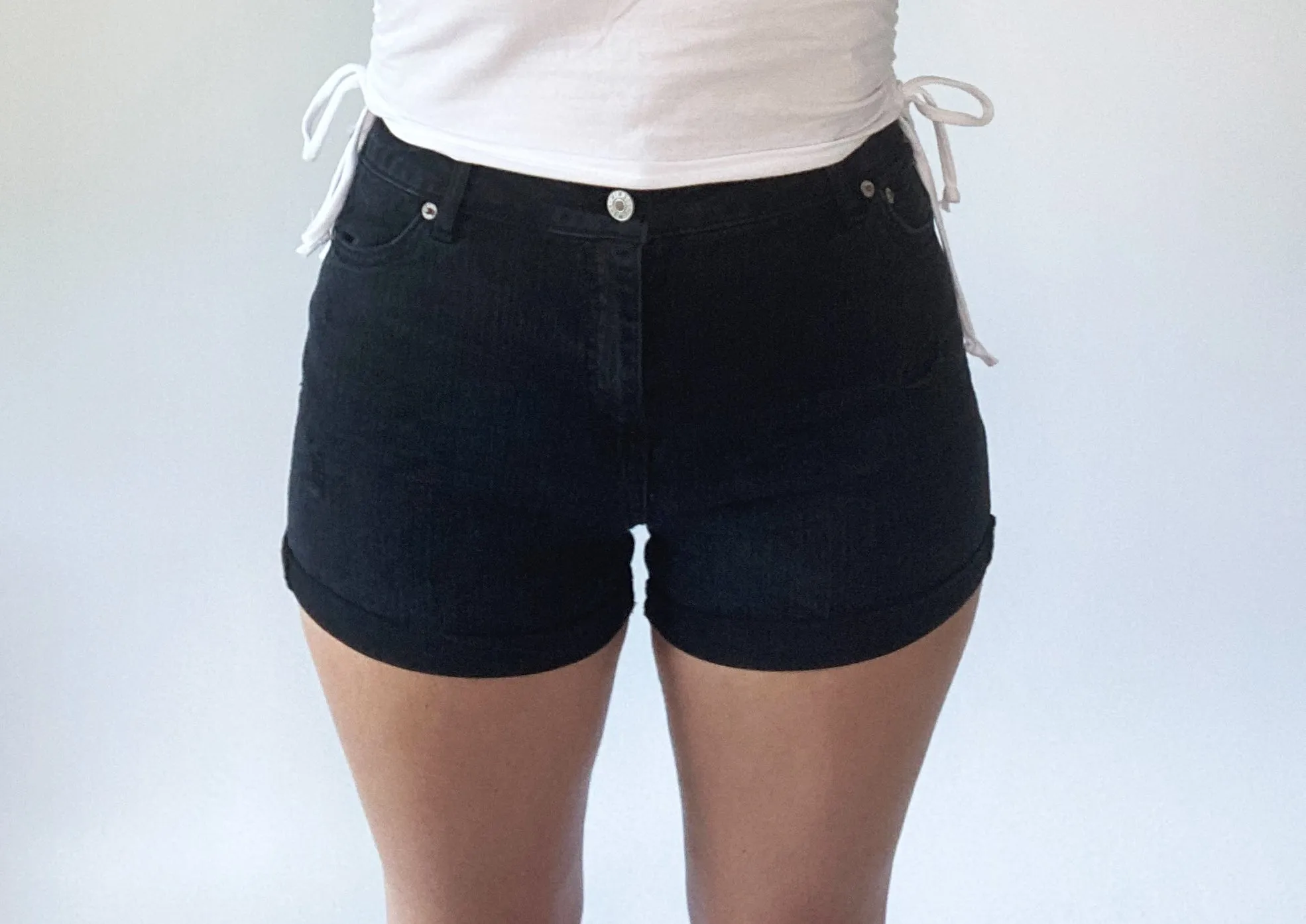 Folded Hem Shorts