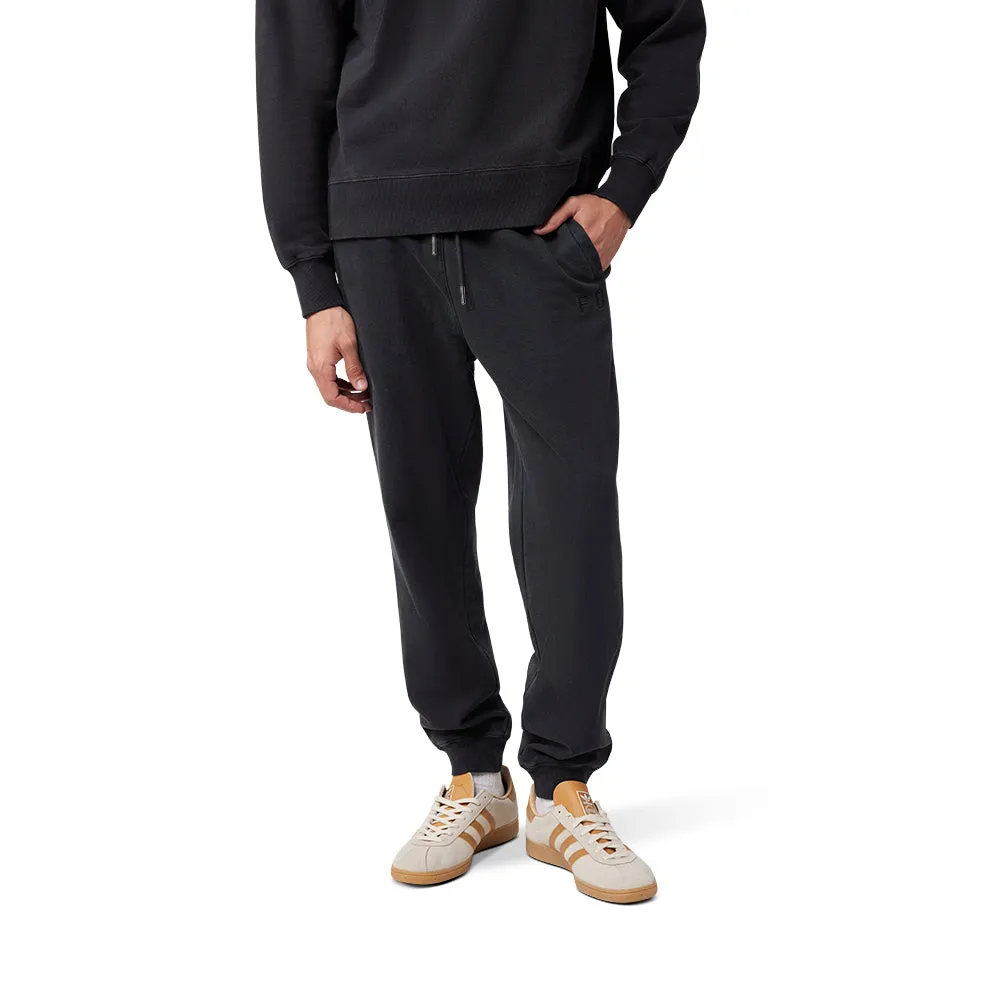 Fox Wordmark Fleece Jogger Pants - Black
