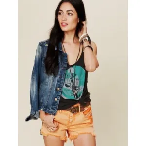Free People | Distressed Cut Off Short
