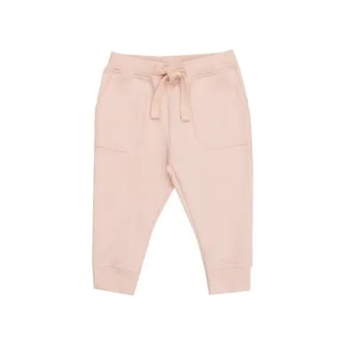 French Terry Jogger Pant - Solid Pink