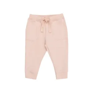 French Terry Jogger Pant - Solid Pink