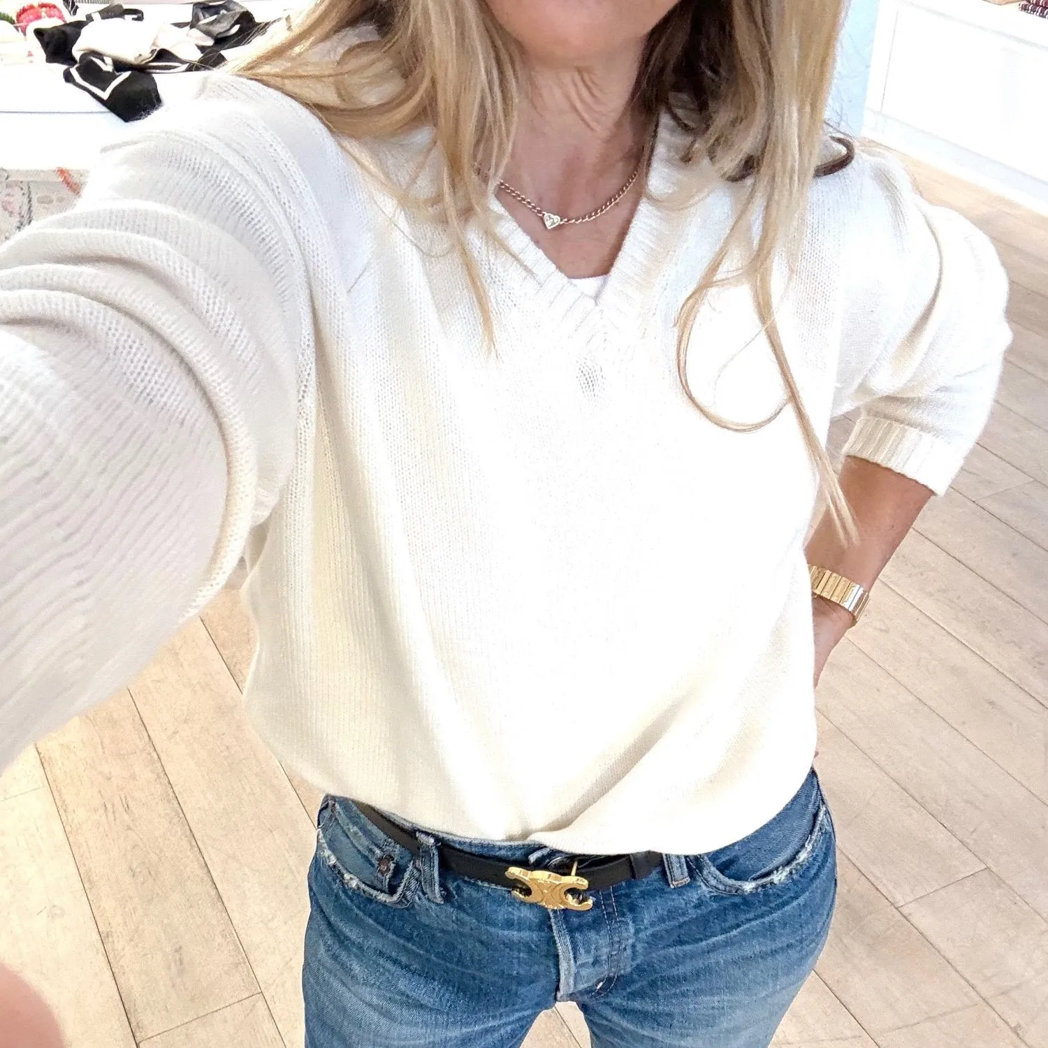 Frenchy Cashmere Sweater