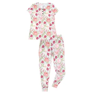 Gigi and Max Sutton Floral Mommy 2pc Loungewear Set