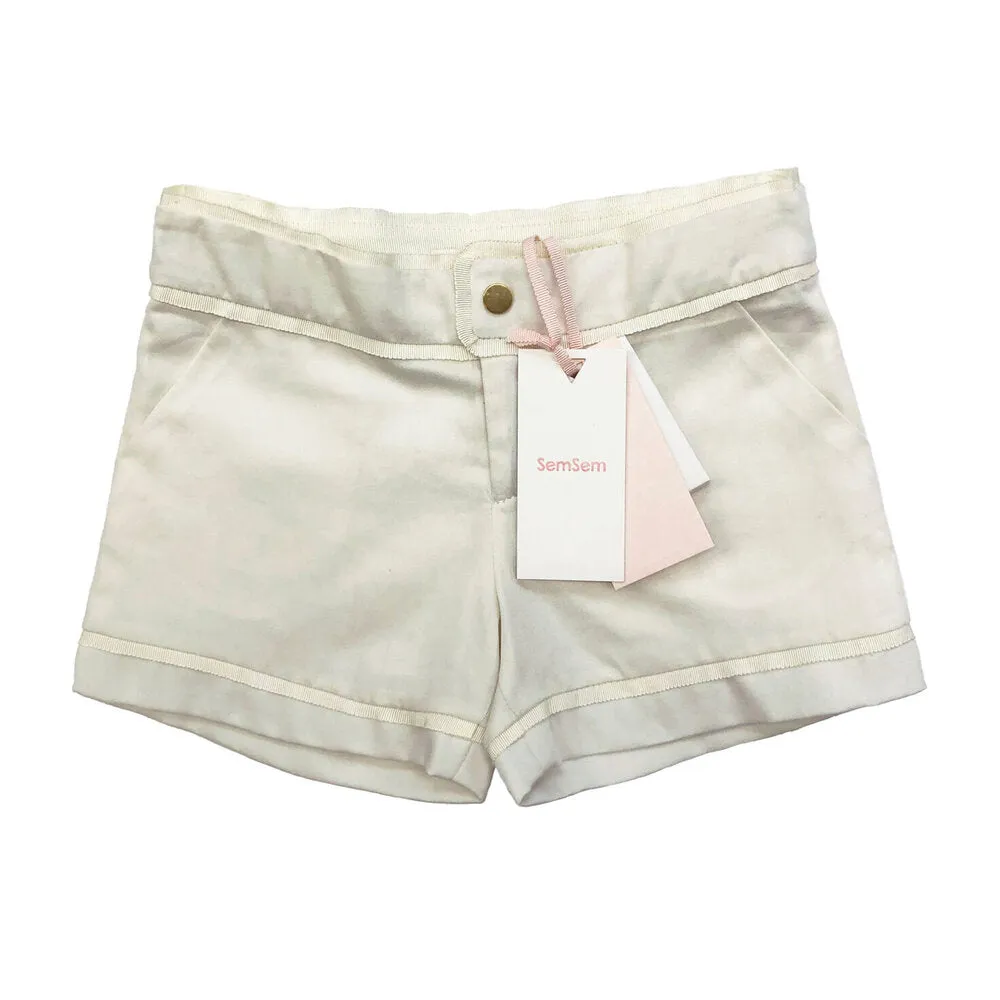 Girls Nour Shorts - Egret