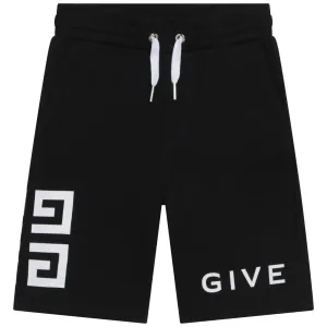 Givenchy Black Shorts