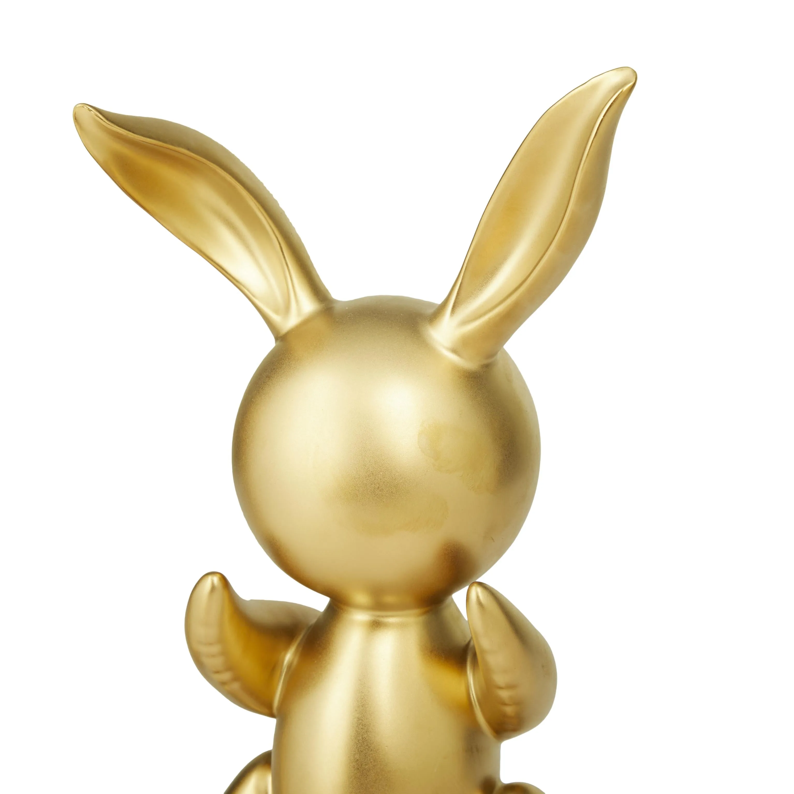 GOLD CERAMIC BALLOON RABBITS