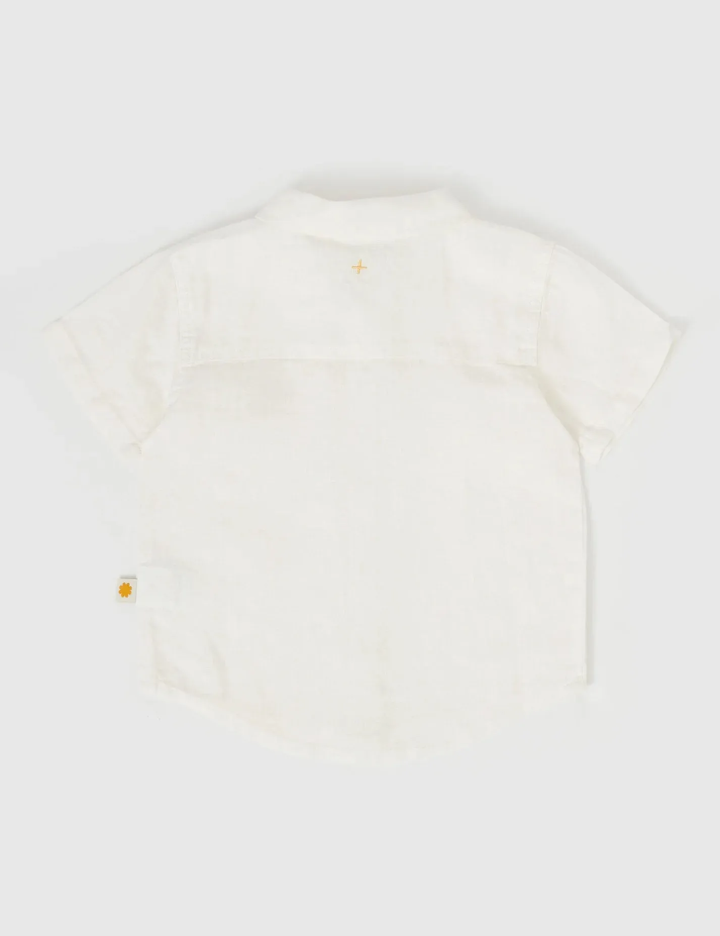 GOLDIE & ACE HOLIDAY LINEN SHIRT IVORY