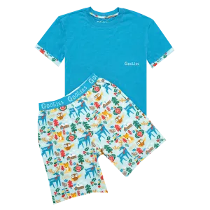 Goolies (Kids) Short Pyjamas - Lap Land - Shorts & T-Shirt