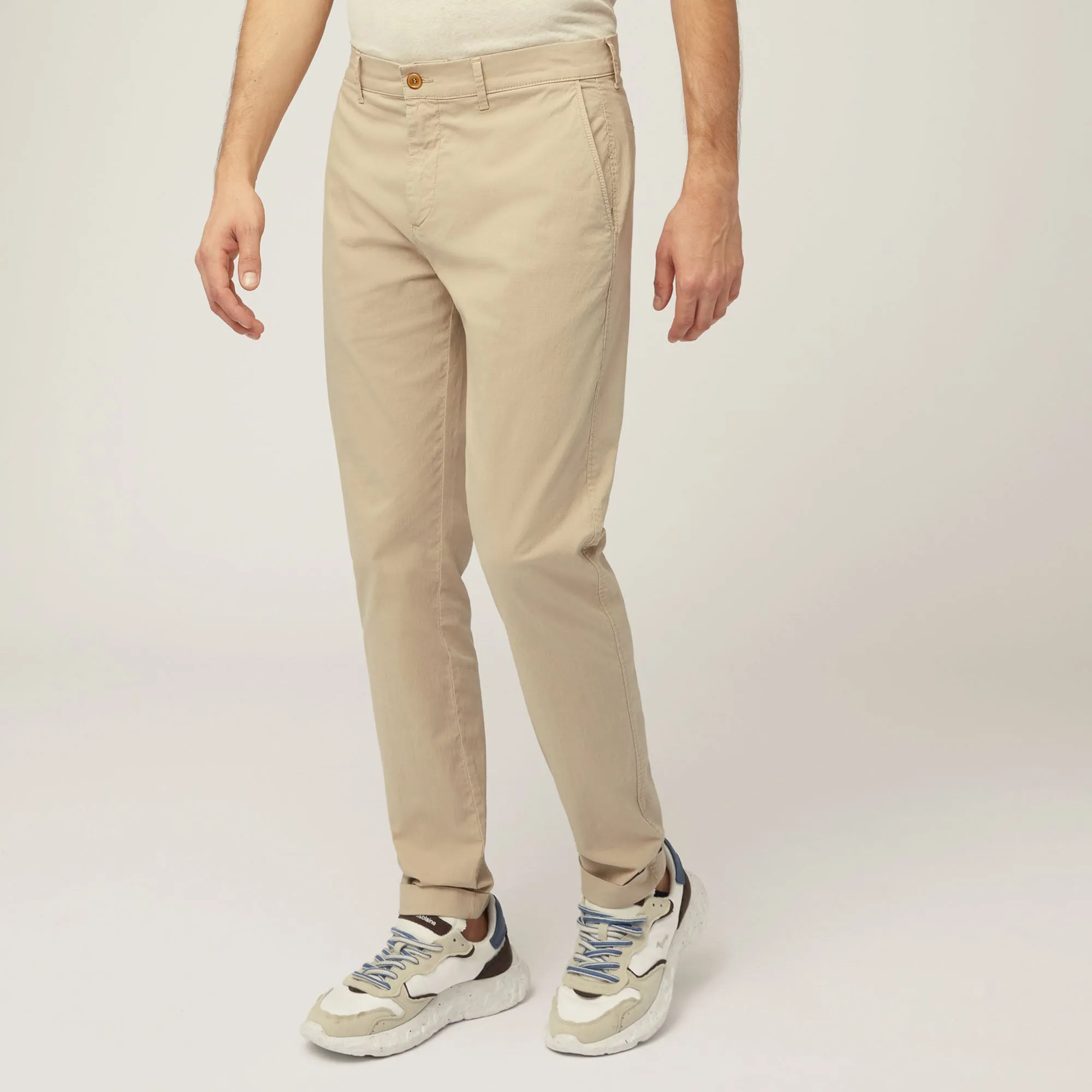 Harmont & Blaine Slim Fit Chino Pants - Beige