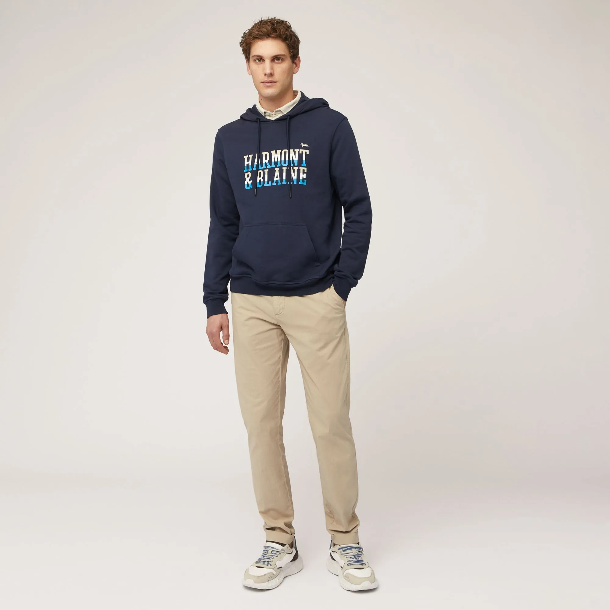 Harmont & Blaine Slim Fit Chino Pants - Beige