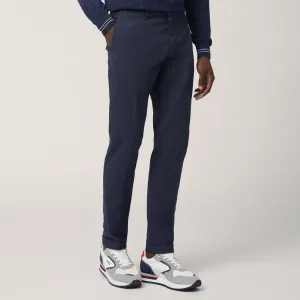 Harmont & Blaine Slim Fit Chino Pants - Navy
