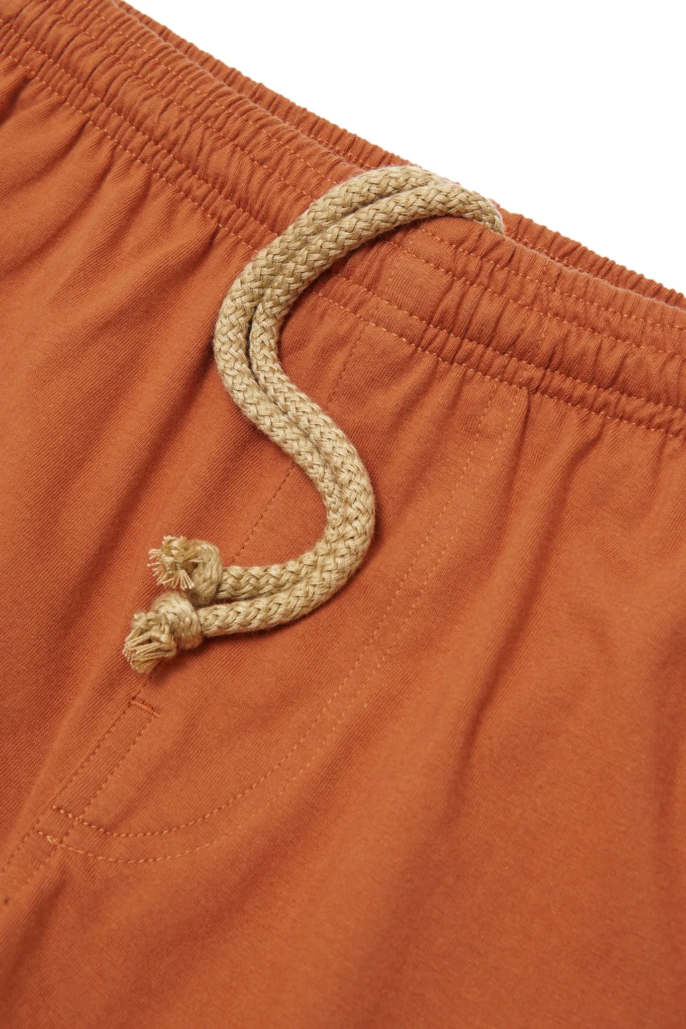 HOUSE SHORTS IN TANGERINE
