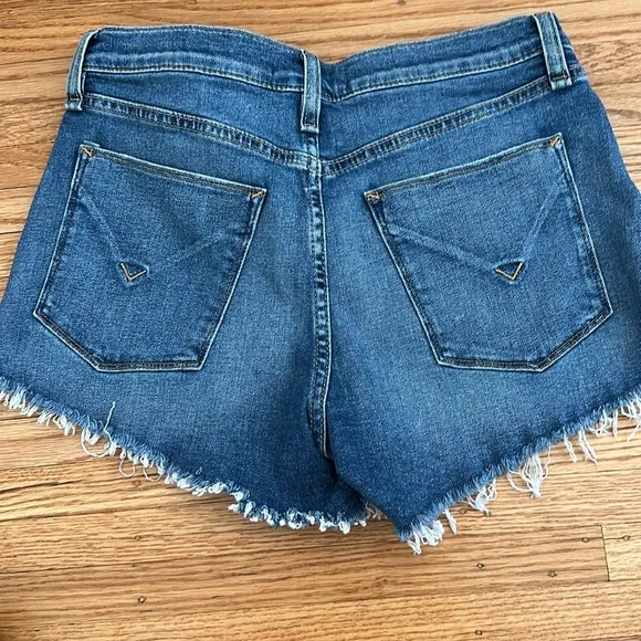 Hudson Denim Frayed Hem Women's Shorts Gemma 27