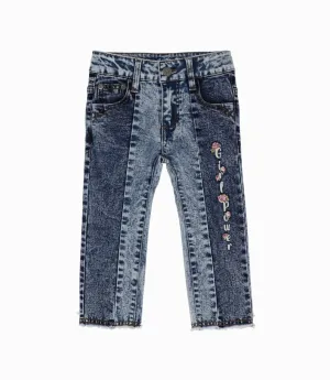 Jeans Bebé Bicolor