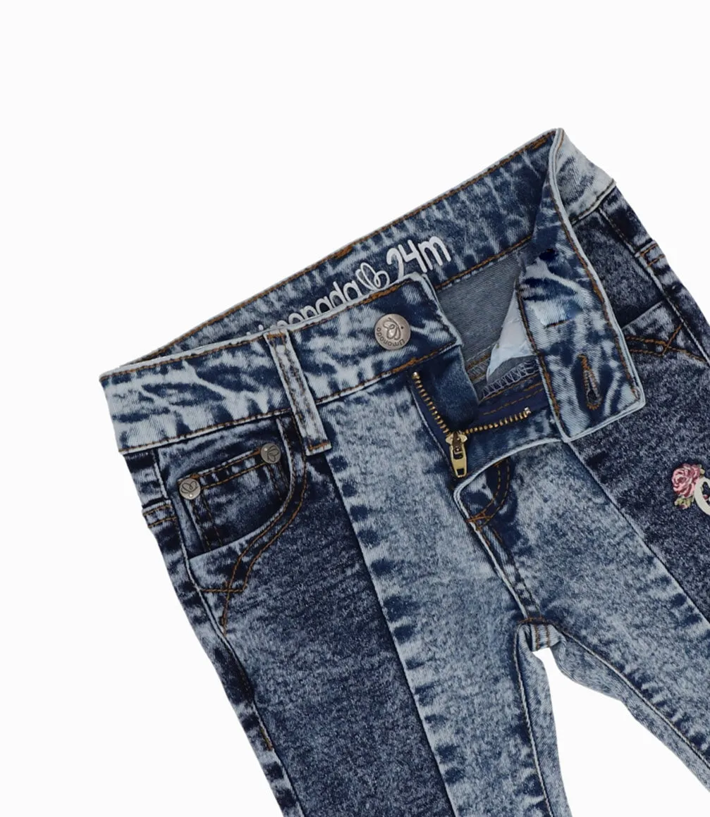 Jeans Bebé Bicolor