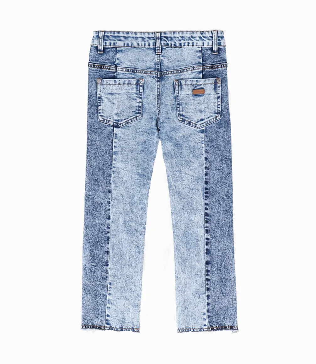Jeans Niña Bicolor