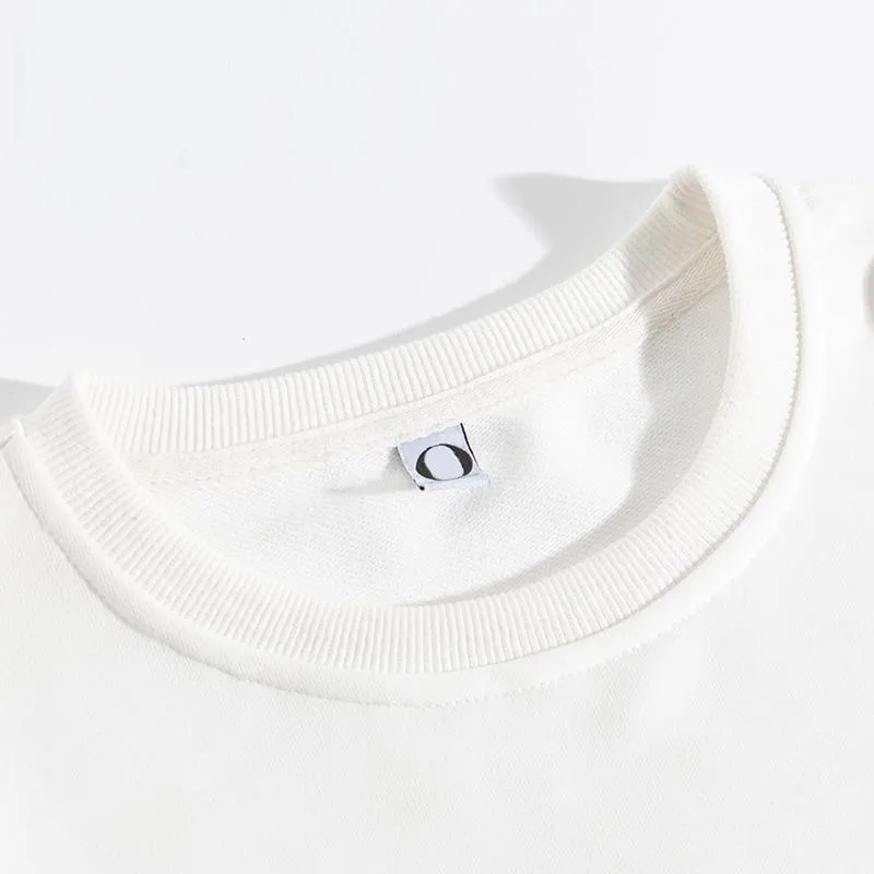 Jolly Christmas O-Neck White Sweater K