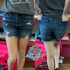 Judy Blue Hi Rise Destroyed Cut Off Shorts