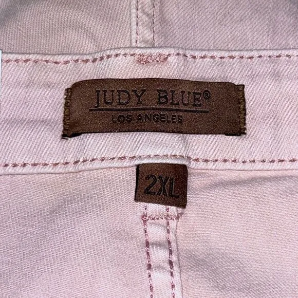 Judy Blue Just Blushy High Waist Denim Shorts