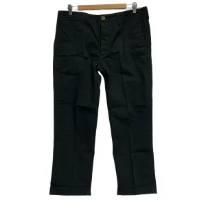 [L] Visvim 12AW High Water Chino Pants Black