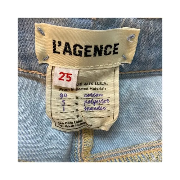 L’AGENCE Audrey Mid-Rise Short Mi-Hauteur Short