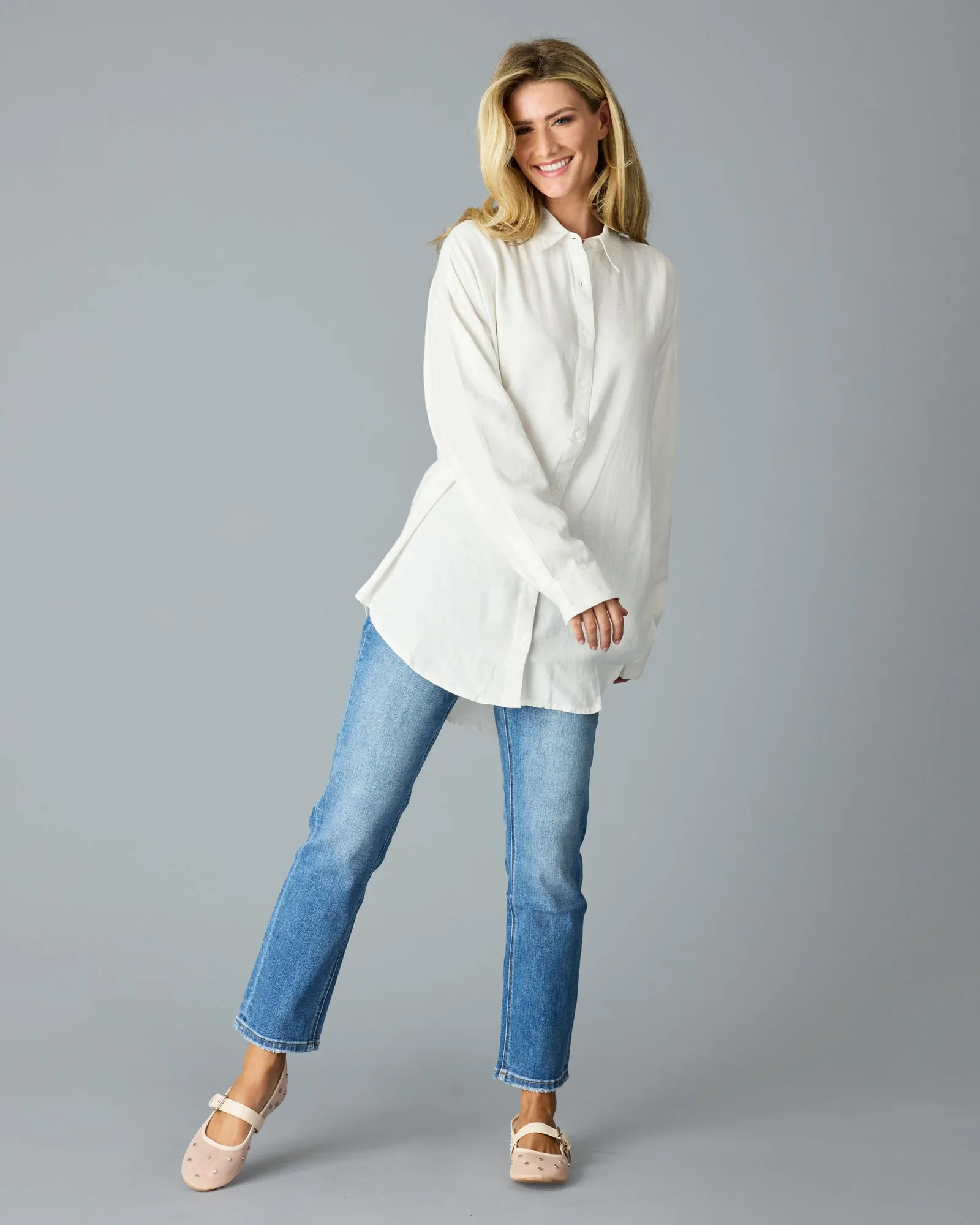 Le Soleil Linen Tunic