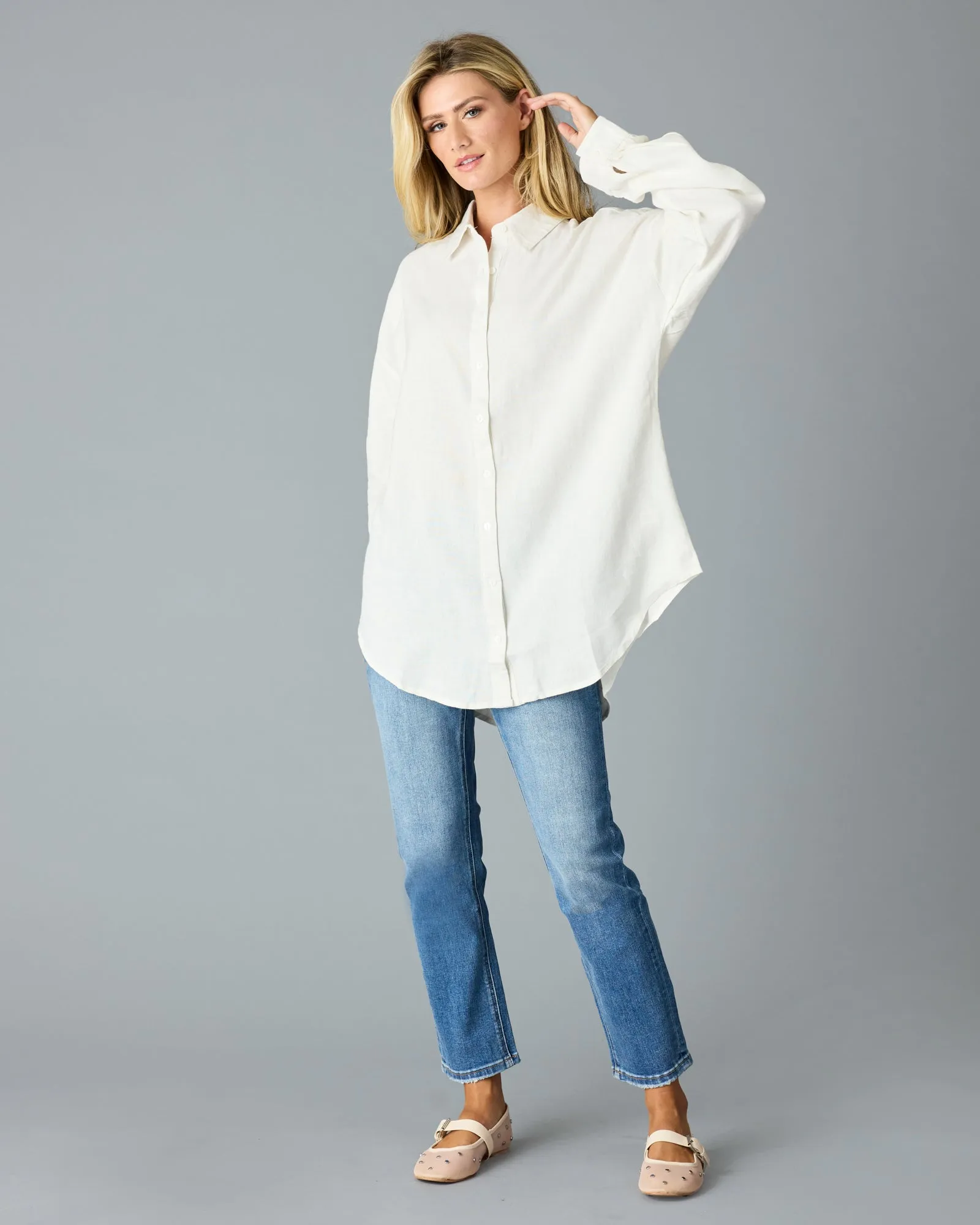 Le Soleil Linen Tunic