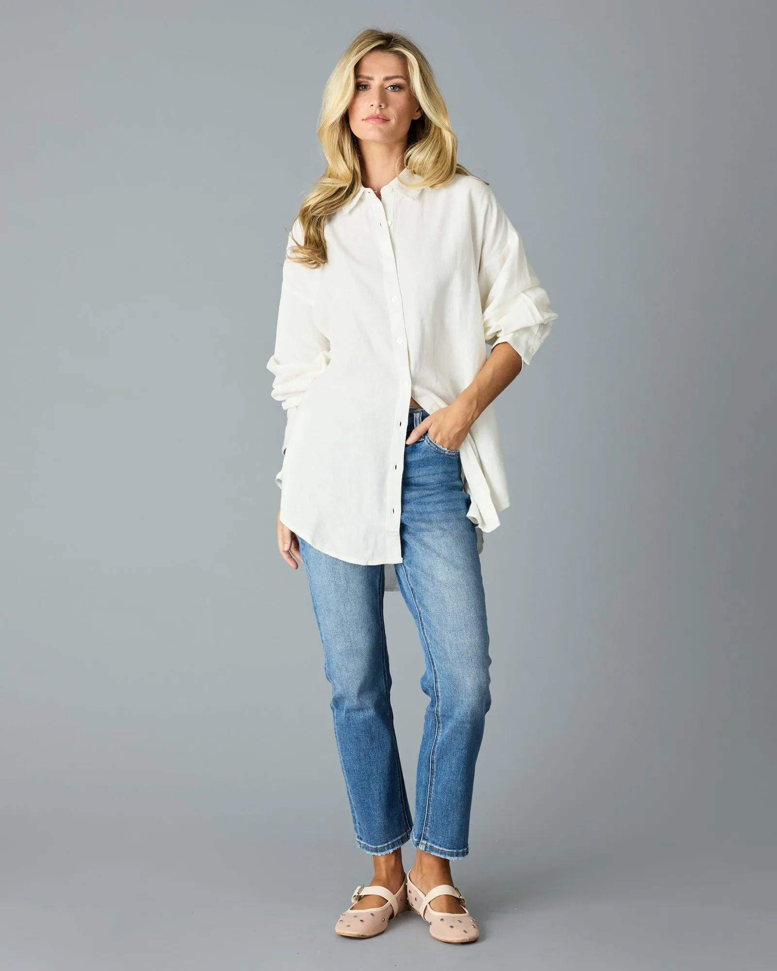 Le Soleil Linen Tunic