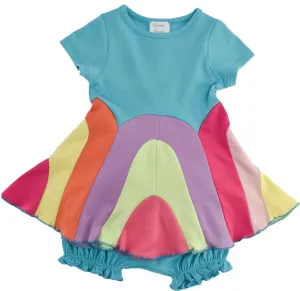 Lemon Loves Layette Magical Rainbow Baby Dress