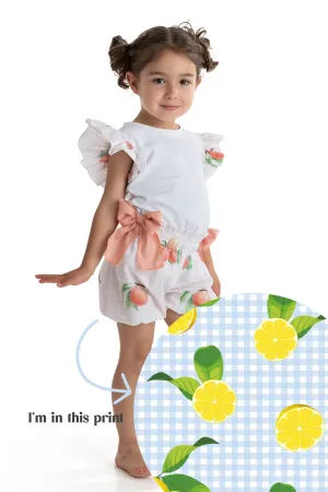 LEMONS Cotton T-Shirt & Shorts