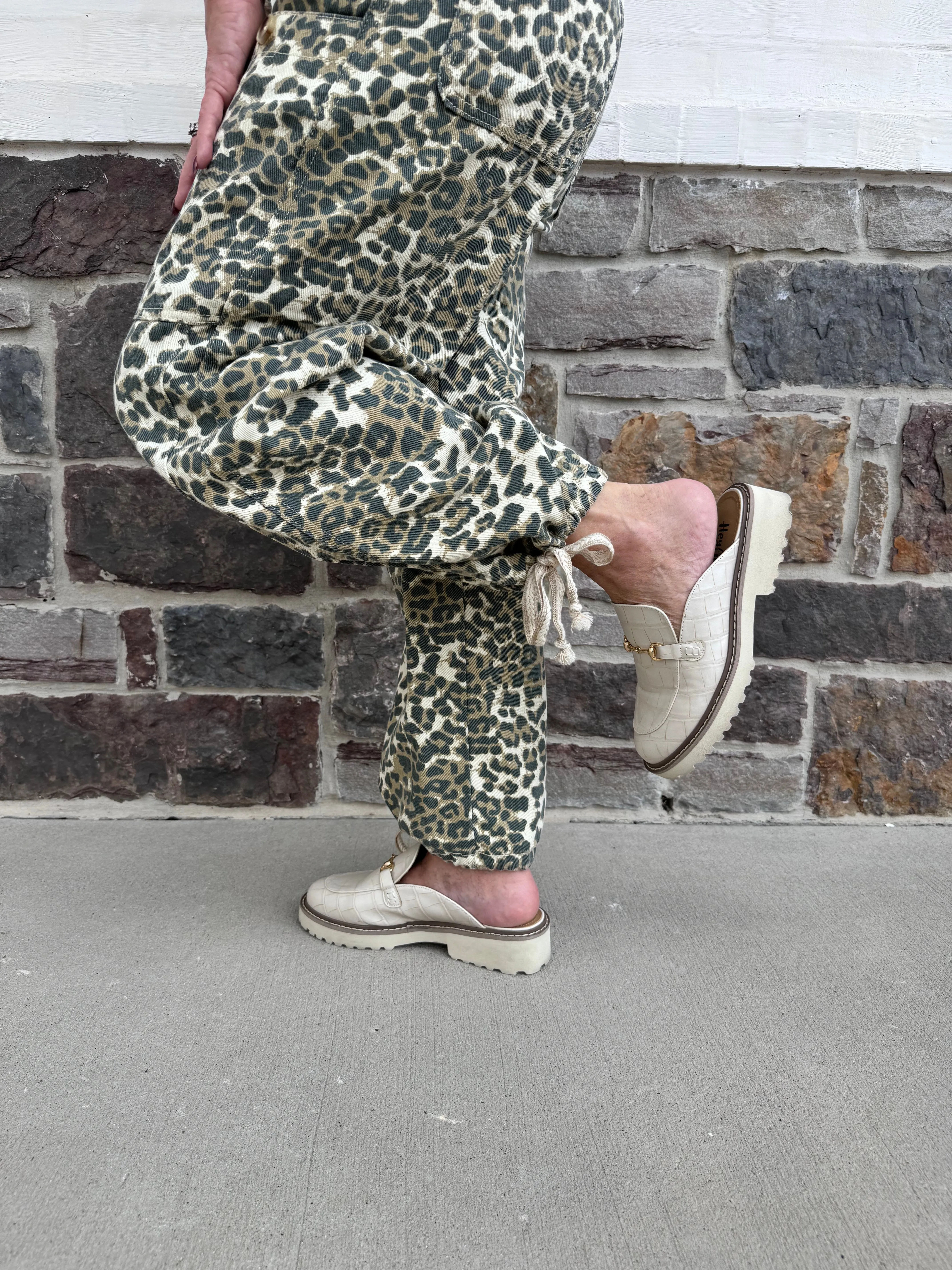 Leopard Jogger Pants