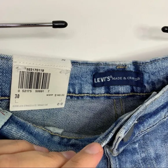 Levi's Made &amp; Crafted Patched Pocket 501 Shorts