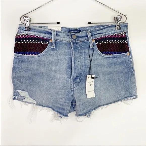 Levi's Made &amp; Crafted Patched Pocket 501 Shorts