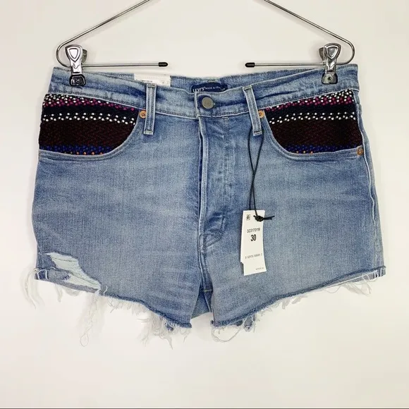 Levi's Made &amp; Crafted Patched Pocket 501 Shorts