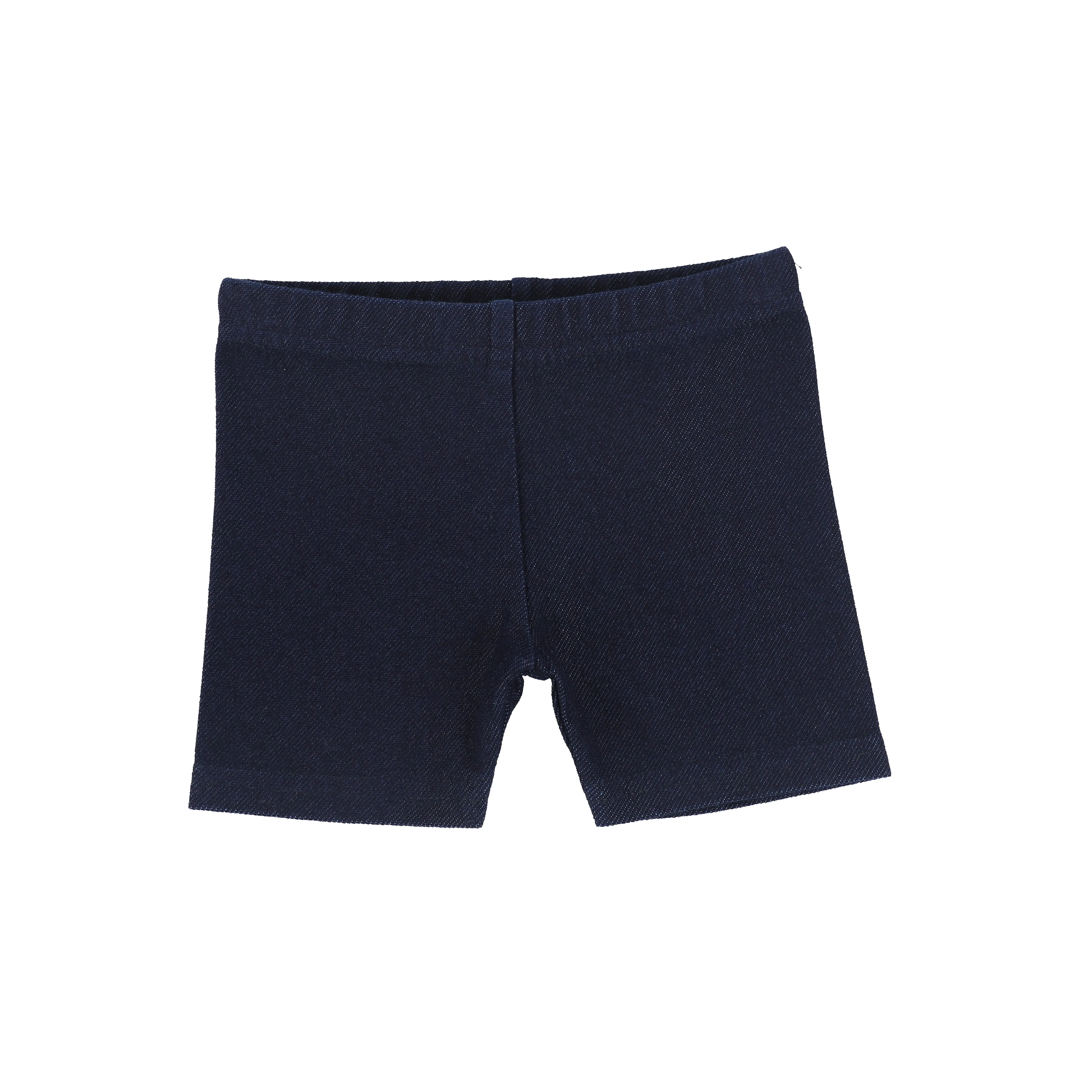 Lil Legs Biker Shorts - Dark Jean