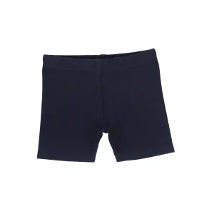 Lil Legs Biker Shorts - Dark Jean