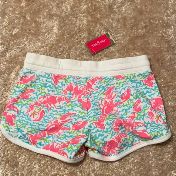 Lilly Pulitzer Chrissy short lobstah roll print