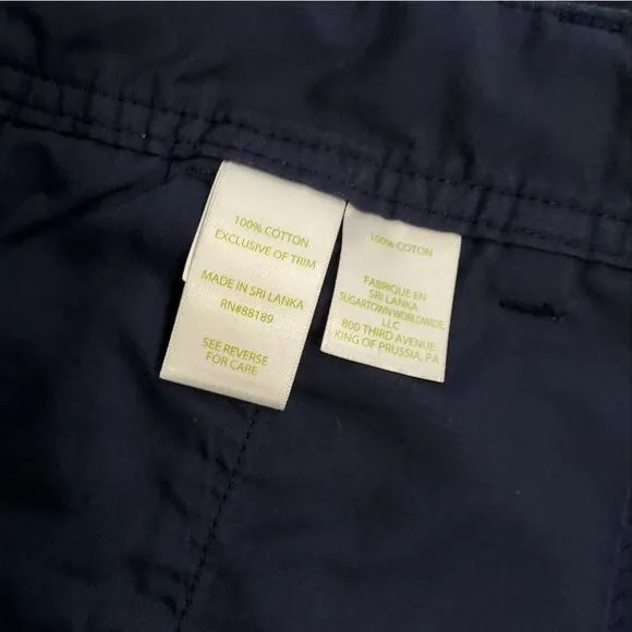 Lilly Pulitzer Women's Callahan Shorts- True Navy Size 2